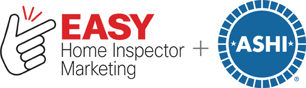 easy home inspection marketin - ashi logos